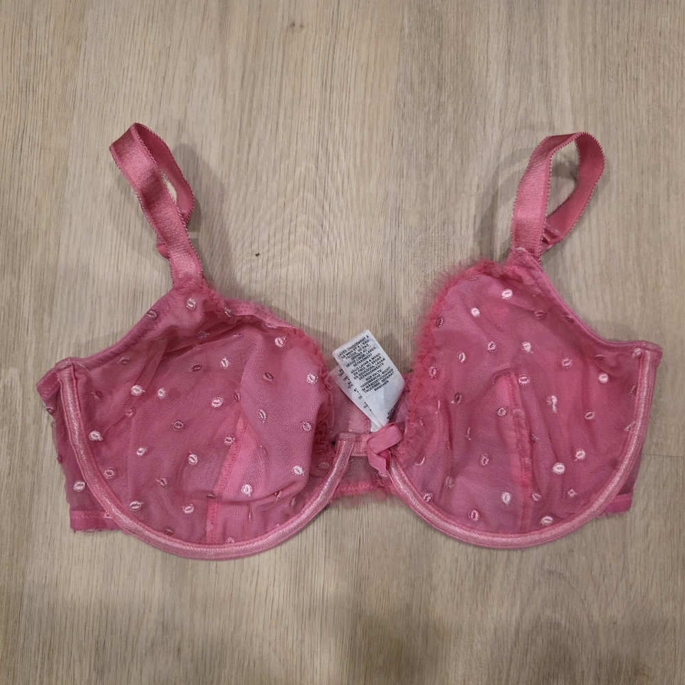 ASOS Pink Sheer Bra